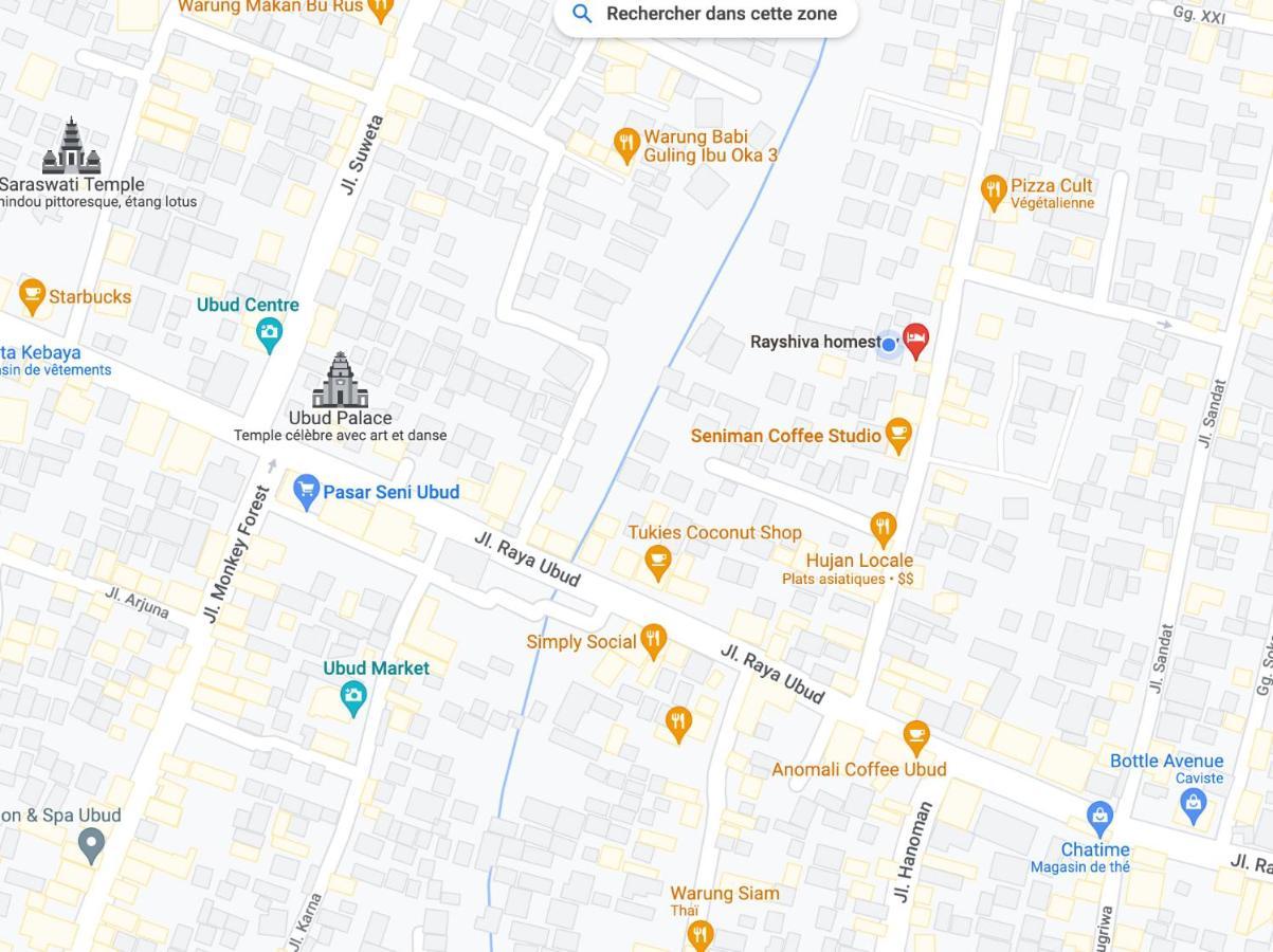 Rayshiva Homestay 우붓 외부 사진